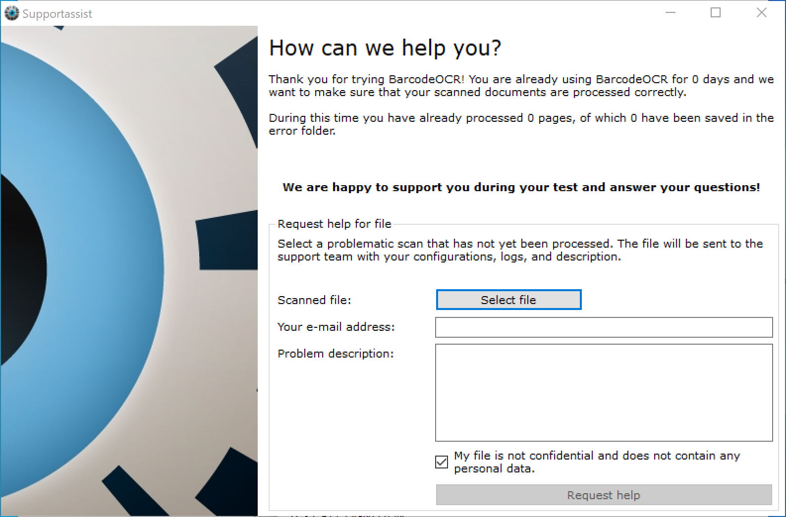 Supportassistent EN